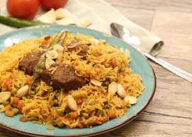 طريقة عمل الأرز باللحم والبهارات