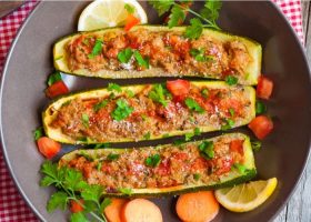 طريقة عمل طاجن كوسا باللحمة المفرومة