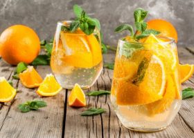 طريقة عمل مشروب البرتقال مع الصودا