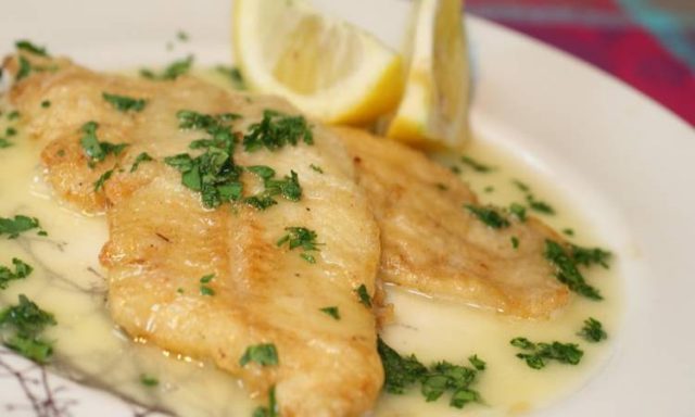 طريقة عمل سمك فيليه بصوص الزبدة