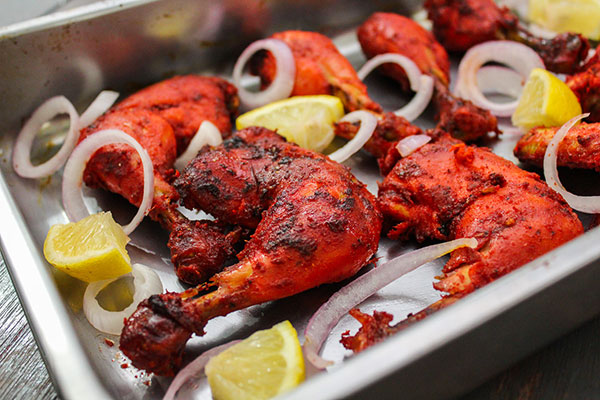طريقة عمل دجاج تندوري الهندي