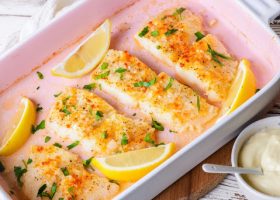 طريقة عمل سمك فيليه بالكريمة