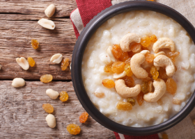 طريقة عمل الأرز باللبن بالكريم شانتيه