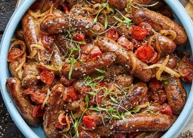 طريقة عمل نقانق لبناني بدبس الرمان