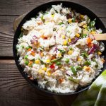 طريقة عمل أرز بالخضار للنباتيين