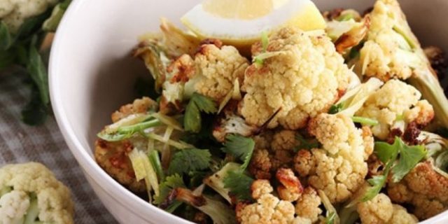 طريقة عمل سلطة القرنبيط مع صوص الليمون