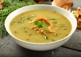 طريقة عمل شوربة الروبيان بالكريمة