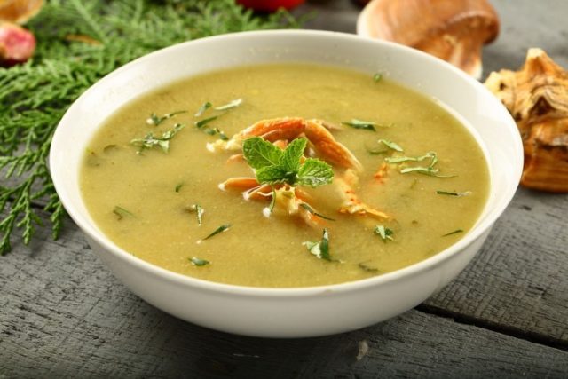 طريقة عمل شوربة الروبيان بالكريمة