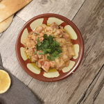 طريقة عمل حمسة الفول بالطماطم