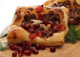 طريقة عمل صفيحة اللحم بالبف باستري