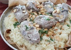 طريقة عمل أرز المنسف