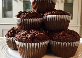 طريقة عمل كب كيك البسكويت والكيرى