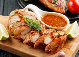 طريقة عمل صدور دجاج بالباربيكيو صوص للرجيم