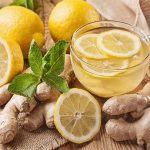 طريقة عمل شراب الزنجبيل والليمون