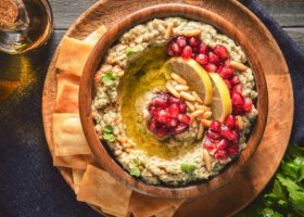 طريقة عمل متبل الباذنجان بدون طحينة