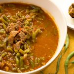 طريقة عمل فصوليا خضراء باللحم