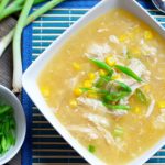 طريقة عمل شوربة ذره بالدجاج