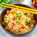 طريقة عمل الأرز المقلي الحار للنباتيين