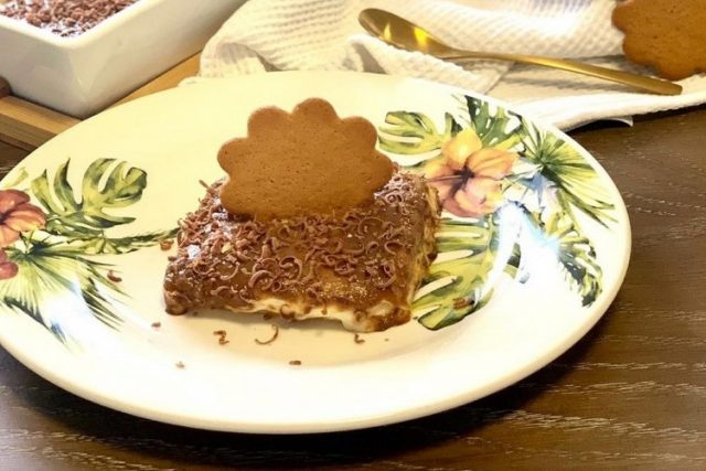 طريقة عمل حلى قهوة طبقات