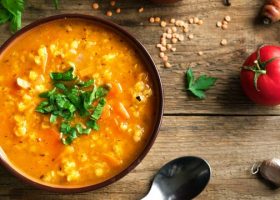 طريقة عمل شوربة العدس الهنديه