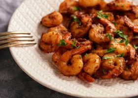 طريقة عمل الروبيان المشوي