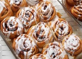 طريقة عمل السينابون بدون بيض