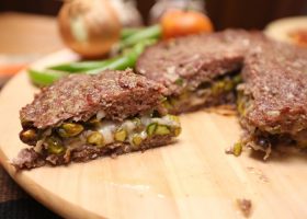 طريقة عمل الكباب بالفستق الحلبي