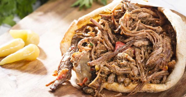 طريقة عمل شاورما اللحم مثل المطاعم