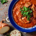 طريقة عمل شوربة الشوفان الحمراء