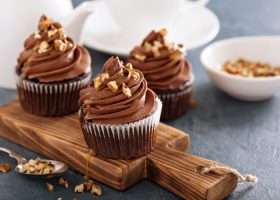 طريقة عمل كب كيك النوتيلا مع قهوة الموكا