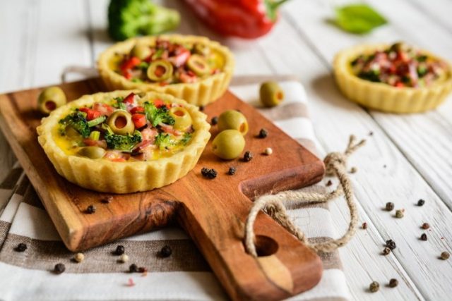 طريقة عمل ميني تارت مالح