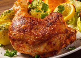 طريقة عمل دجاج محمر بالفرن