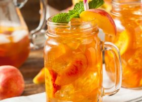 طريقة عمل الشاي المثلج بنكهة الدراق