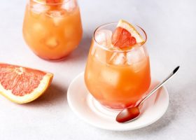 طريقة عمل عصير جريب فروت مع برتقال