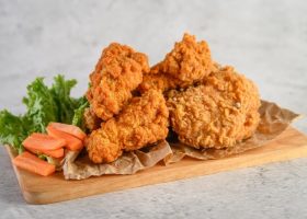 طريقة عمل تندر الدجاج المقرمش