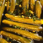 طريقة عمل طرشي الخيار المحشي