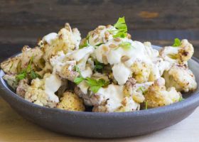 طريقة عمل سلطة الزهرة والباذنجان