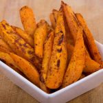 طريقة عمل بطاطا حلوة بالفرن