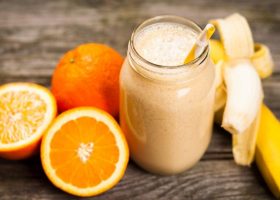 طريقة عمل عصير برتقال بالحليب