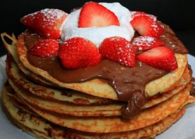 طريقة عمل بان كيك بالنوتيلا