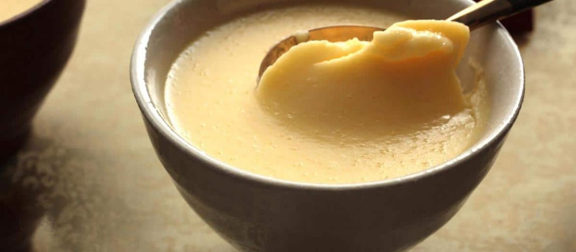 طريقة عمل مهلبية كاسترد بالقشطة