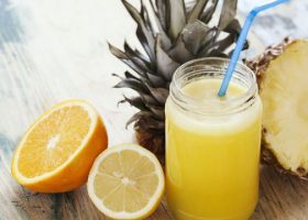 طريقة عمل عصير برتقال واناناس
