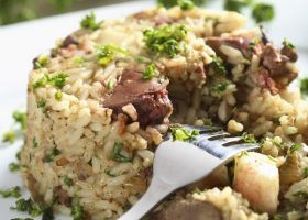 طريقة عمل الأرز بكبدة الدجاج