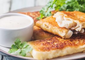 طريقة عمل أصابع السمك المشوية للدايت