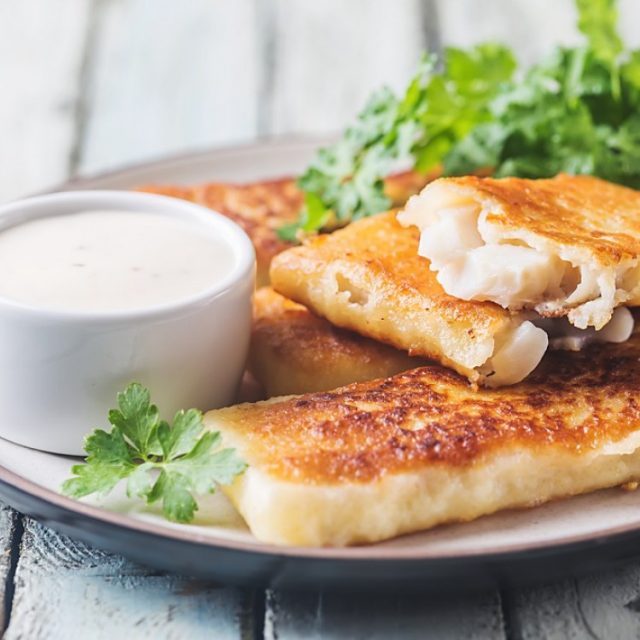 طريقة عمل أصابع السمك المشوية للدايت