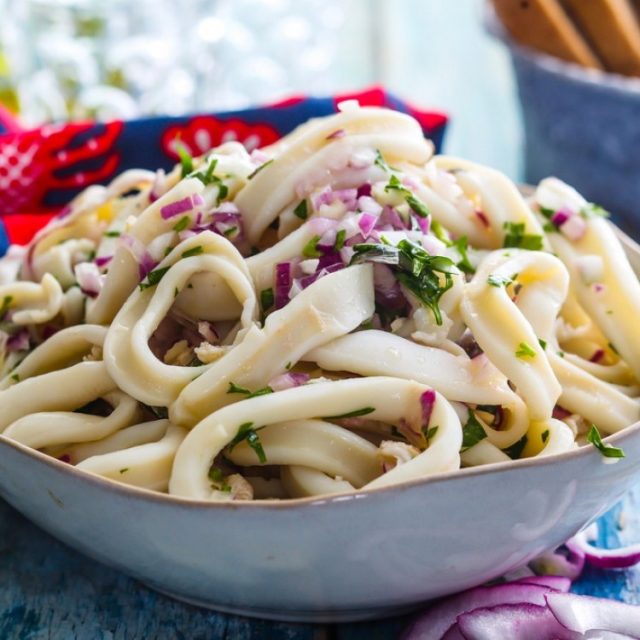 طريقة عمل سلطة كالاماري للرجيم