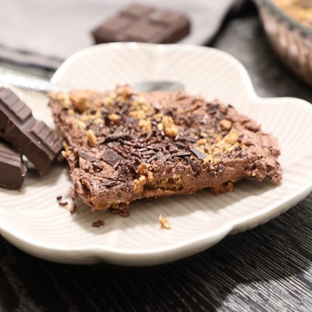 طريقة عمل حلى البسكويت البارد بالشوكولاتة