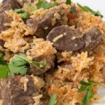 طريقة عمل الارز البسمتى بالكبد والقوانص