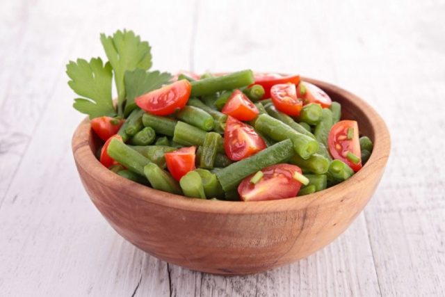 طريقة عمل سلطة الفاصوليا الخضراء للرجيم