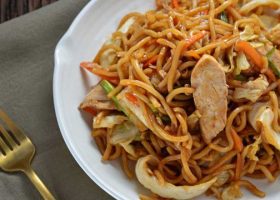 طريقة عمل نودلز كانتون